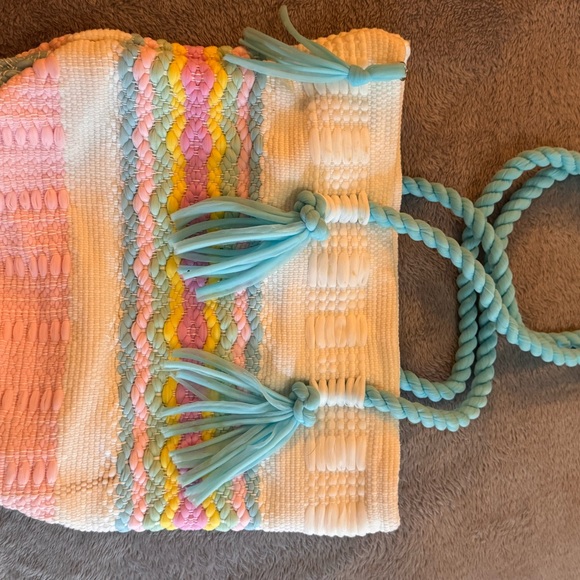 Colorful Woven Women's Bag - Picture 5 of 5